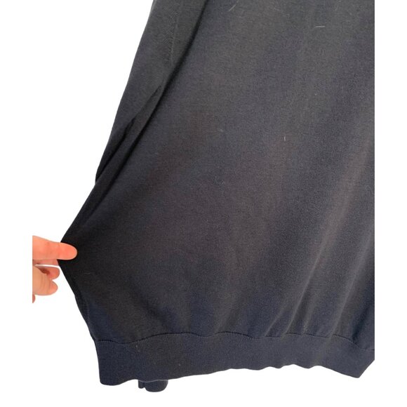 NAUTICA Navy Blue Pullover Crewneck Long Sleeve Men's Sweater NWT Size Large - Picture 9 of 9